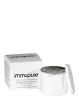 Immupure skincare product with packaging on a white background