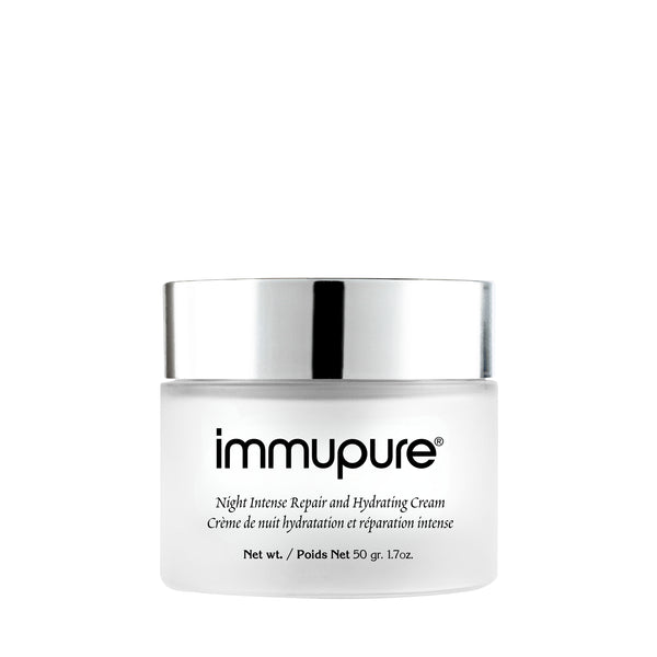 Immupure Colostrum Anti-Aging Night Cream for face, neck and décolleté, closed jar