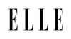 Black 'ELLE' logo on a green background