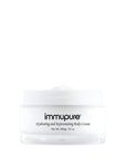 Immupure Colostrum Anti-Aging Firming Body Cream for dry, crepey skin, open jar