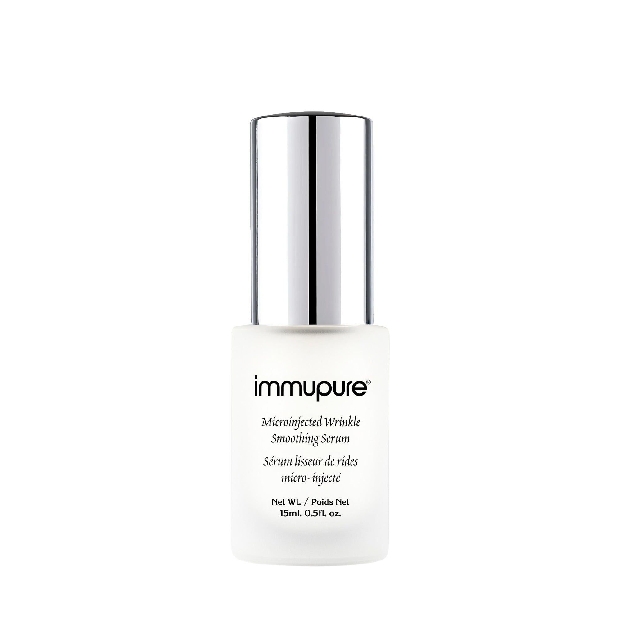 Immupure Colostrum Anti-Aging Wrinkle Serum for expression lines and wrinkles, closed bottle