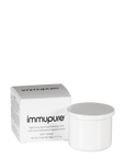 immupure cream container and packaging on a white background